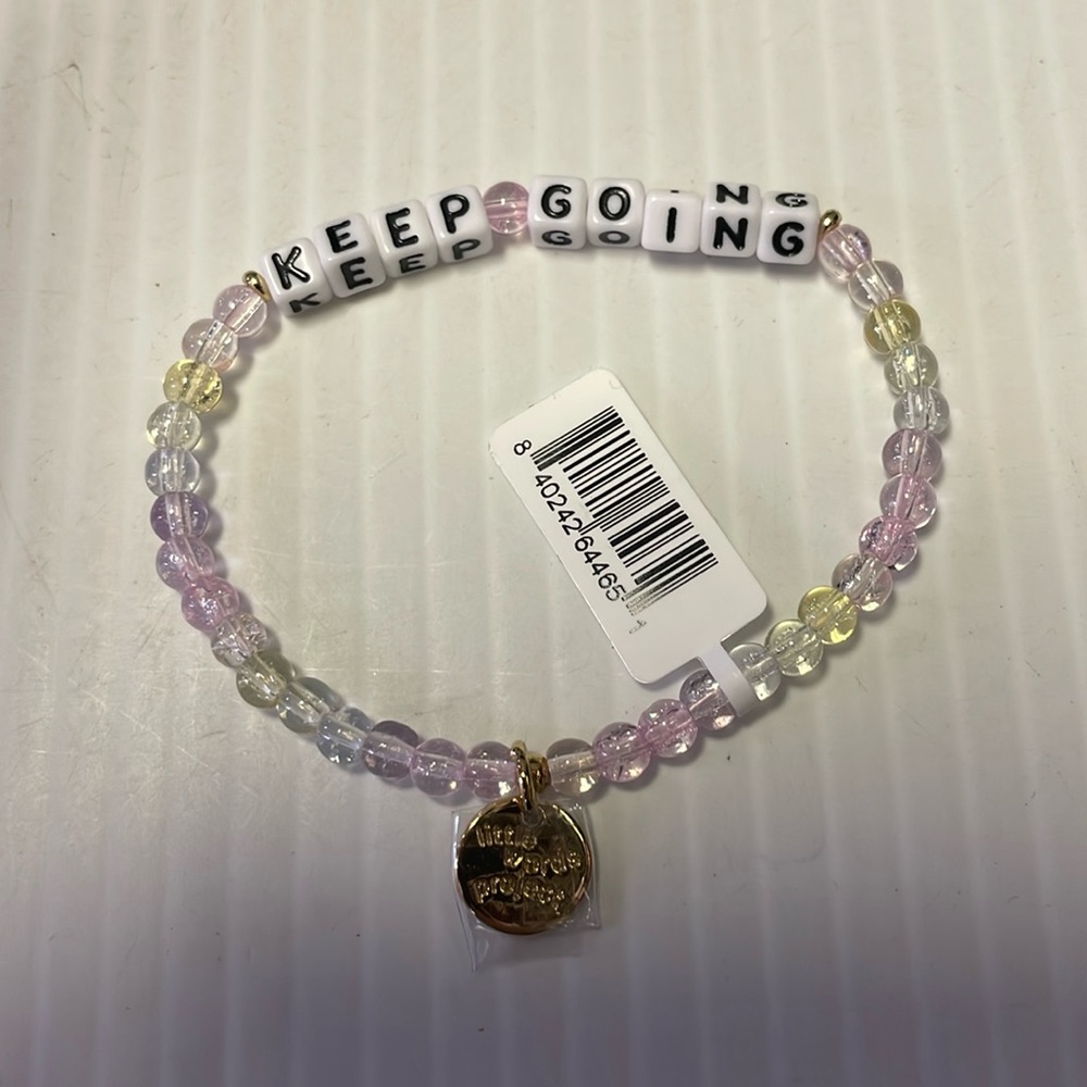 Little Words Project Keep Going Multicolored Bead… - image 2